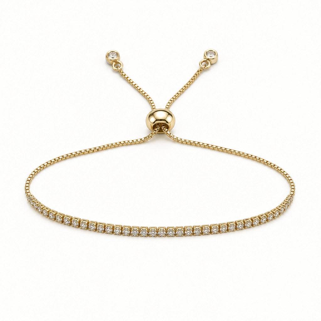 Pulsera Hilera: hilera continua de cajas con detalles transparentes.