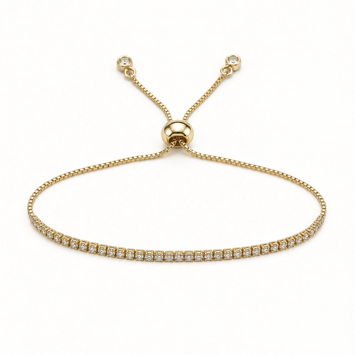 Pulsera Hilera: hilera continua de cajas con detalles transparentes.